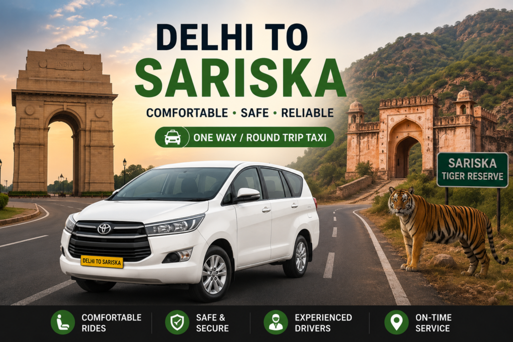Delhi to Sariska taxi