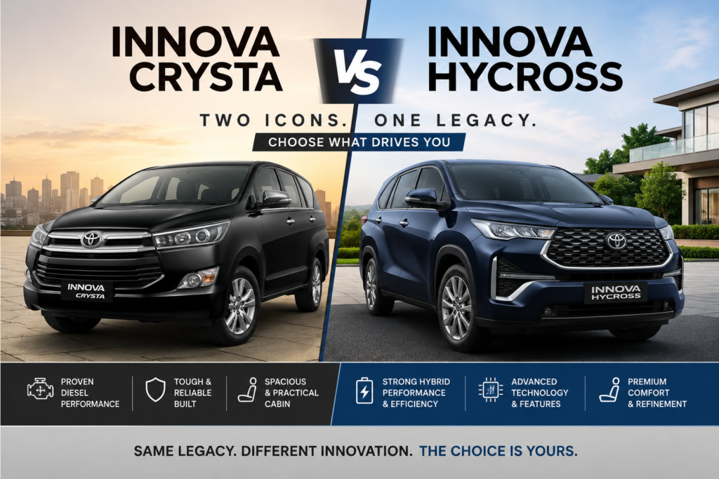 Innova Crysta vs Hycross