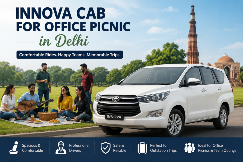 Innova cab office picnic Delhi