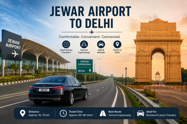 Jewar Airport to Delhi