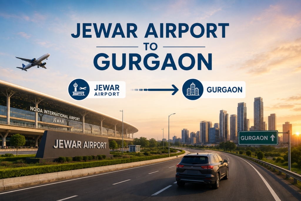 Jewar Airport to Gurgaon