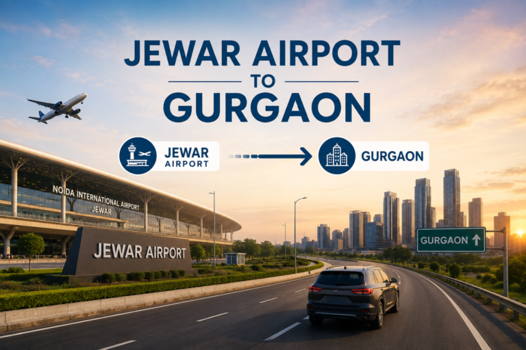 Jewar Airport to Gurgaon