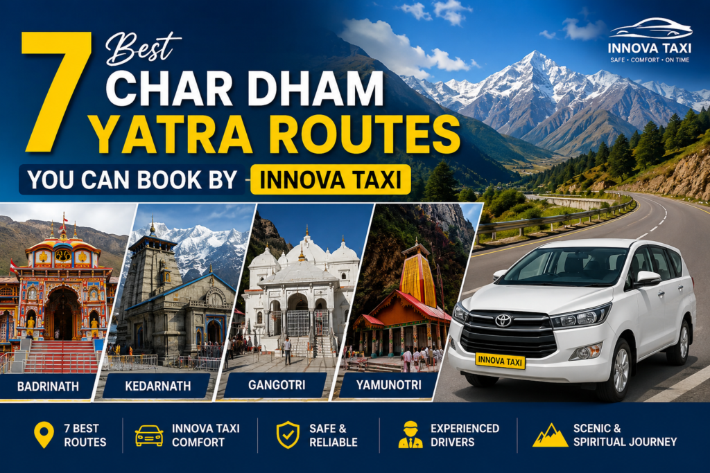 7 Best Char Dham Yatra Routes
