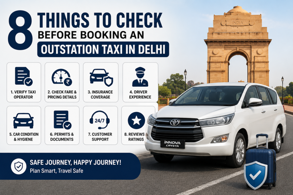 Outstation Taxi Delhi