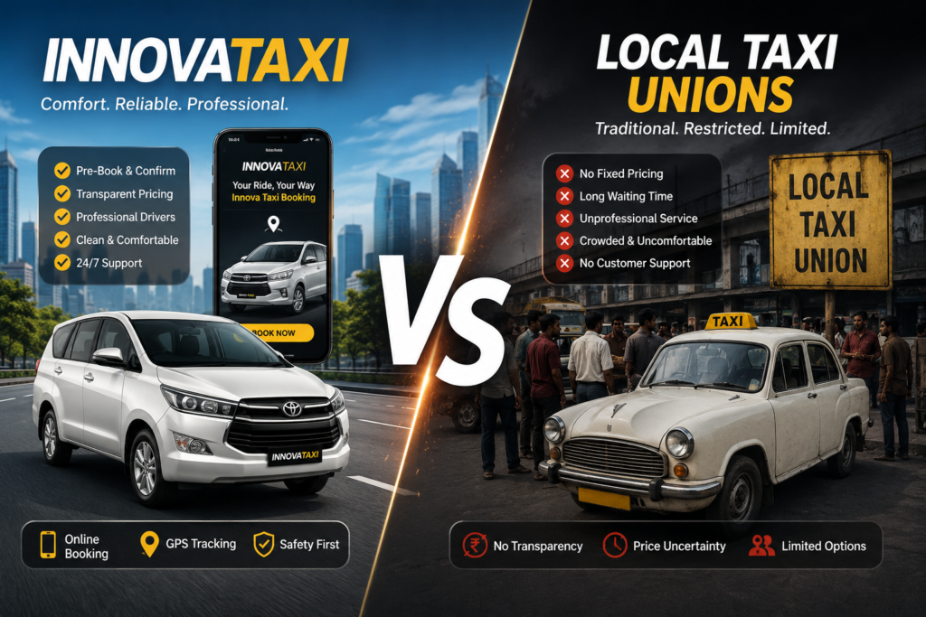 InnovaTaxi vs Local Taxi Unions