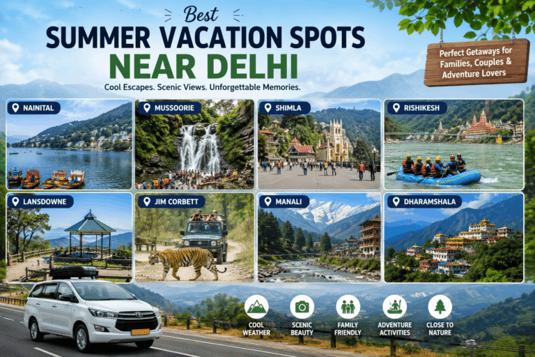 Summer Vacation Spots Near Delhi