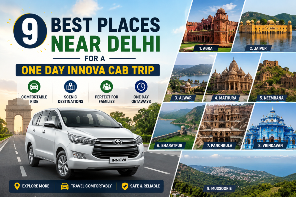 one day trip from Delhi